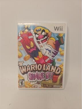 Wario Land: Shake It (Nintendo Wii, 2008) Tested and Working,